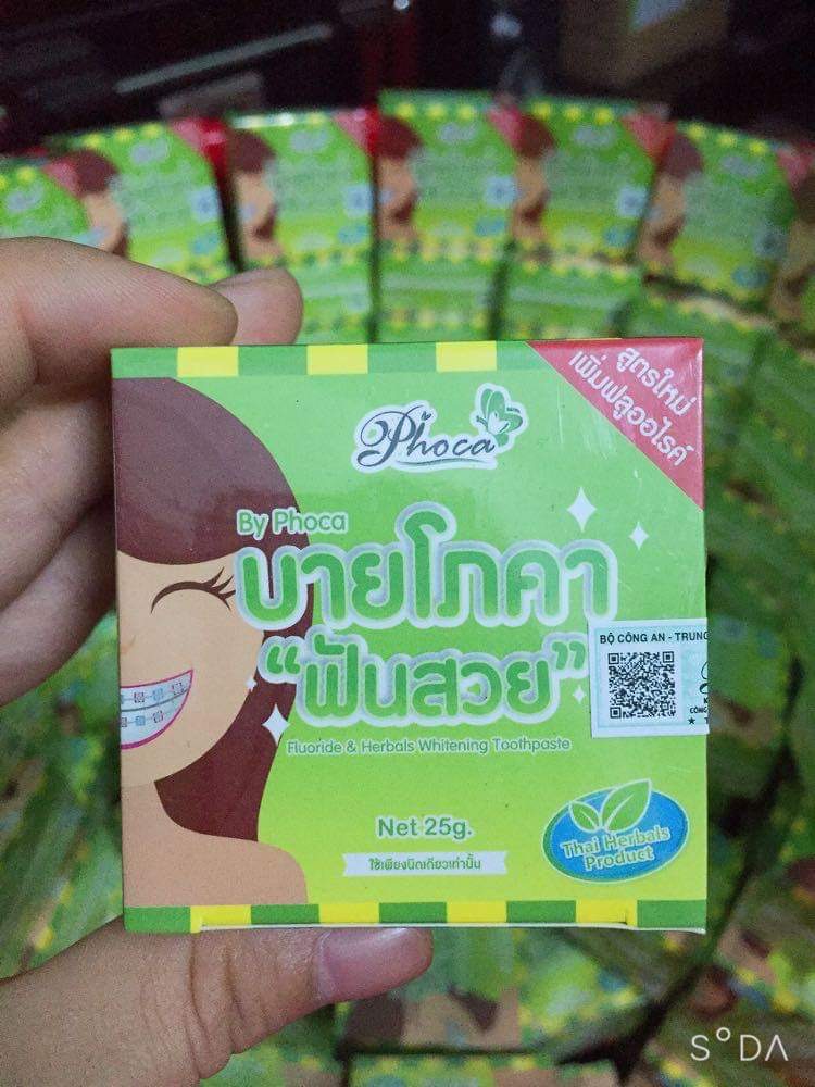 Kem đánh răng Phoca Thái Lan (dành cho người niềng răng)