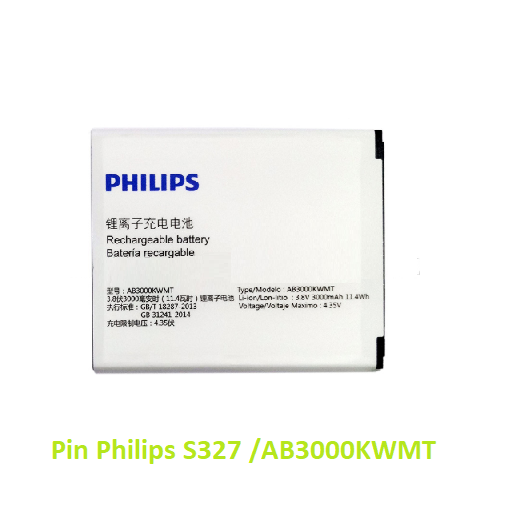 Pin philipss s327 / ab3000kwmt