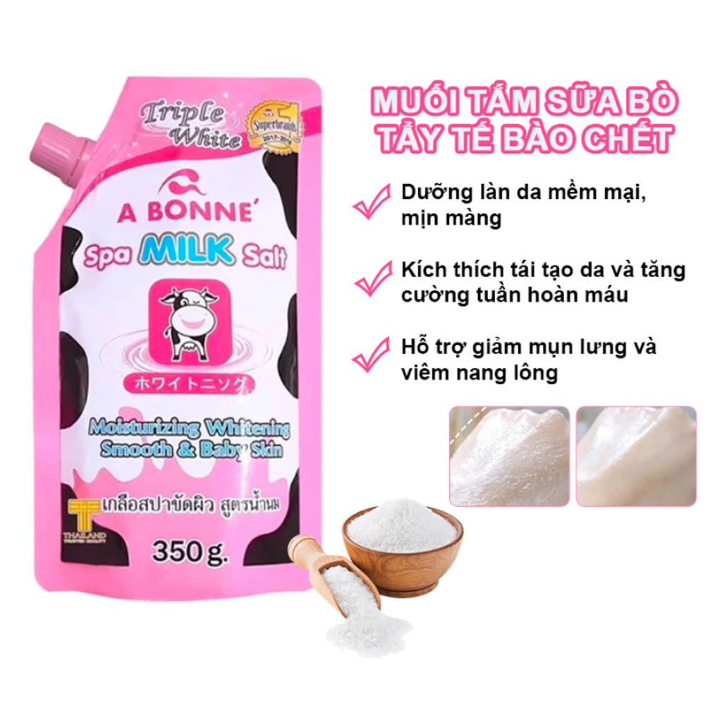A Bonne’ Spa Milk Salt 350g