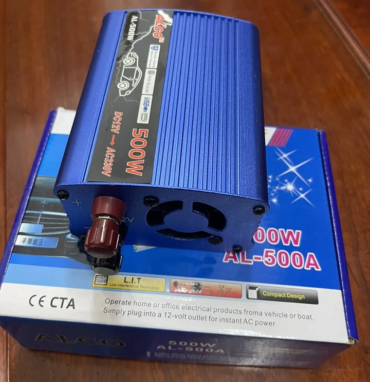 Bộ kích 12v lên 220v 500w