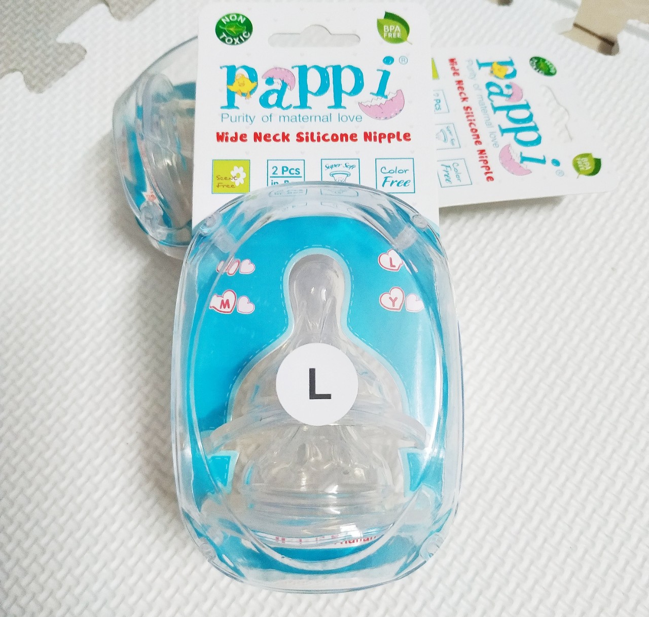 [HCM]Núm Ti Cổ Rộng Siêu Mềm Pappi size S M L