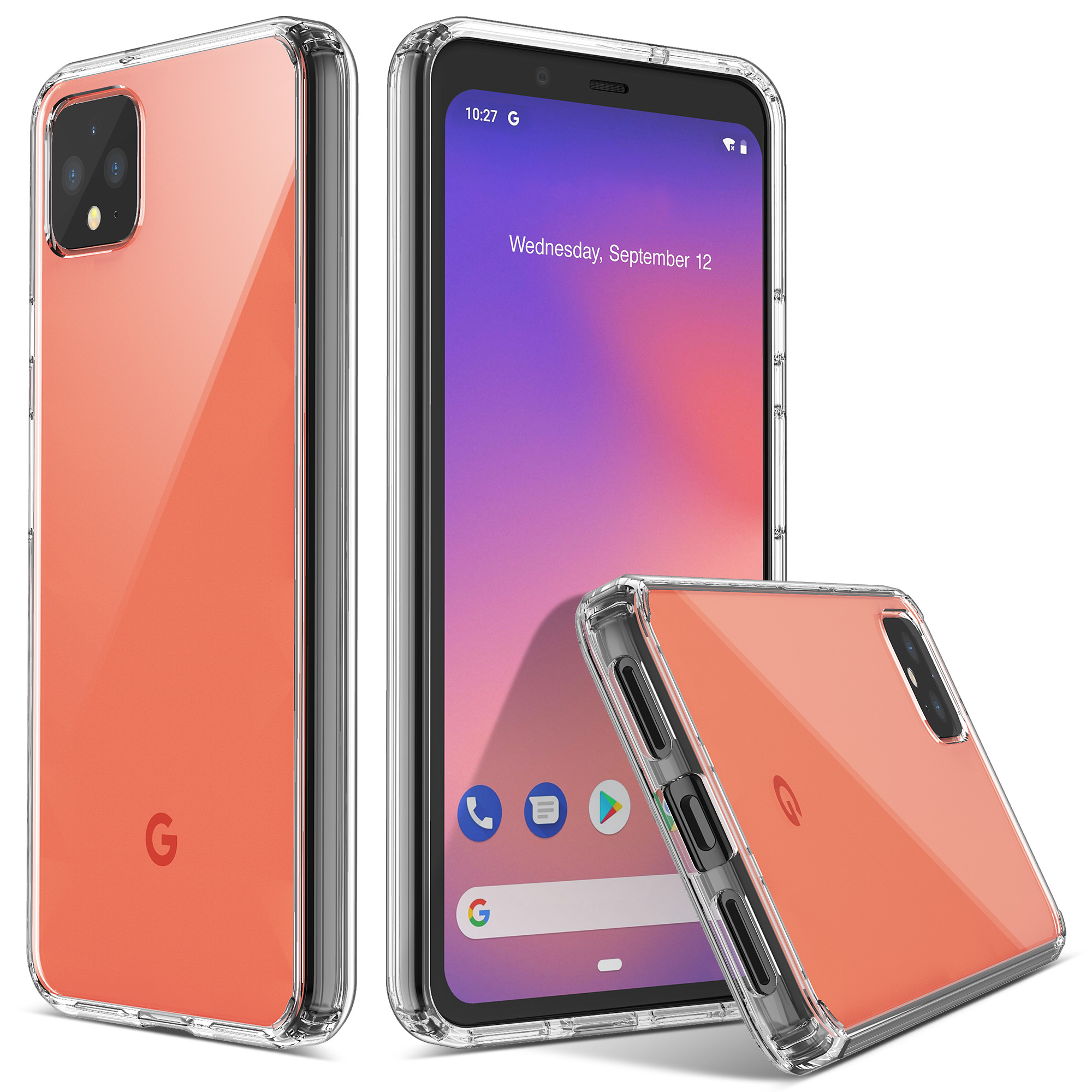 Ốp dẻo trong suốt Google Pixel 4 XL (Hàng loại A)
