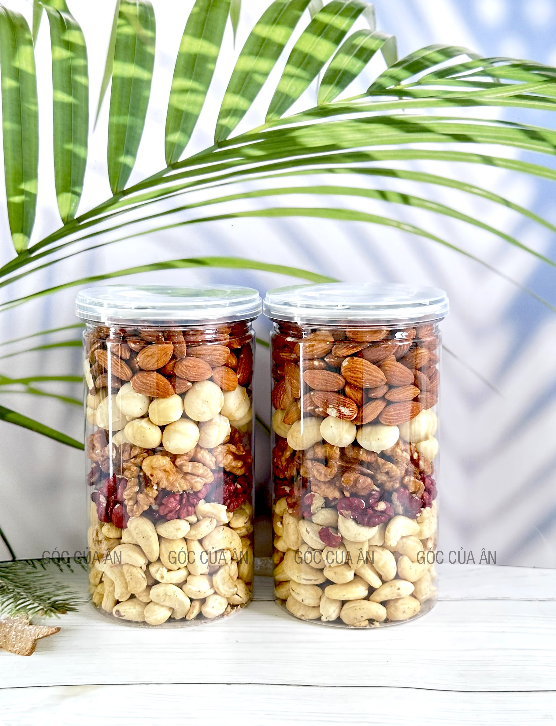 Hạt Dinh Dưỡng Mix 5 Loại Hạt (macca, óc chó đỏ, óc chó vàng, hạt điều, hạnh nhân)