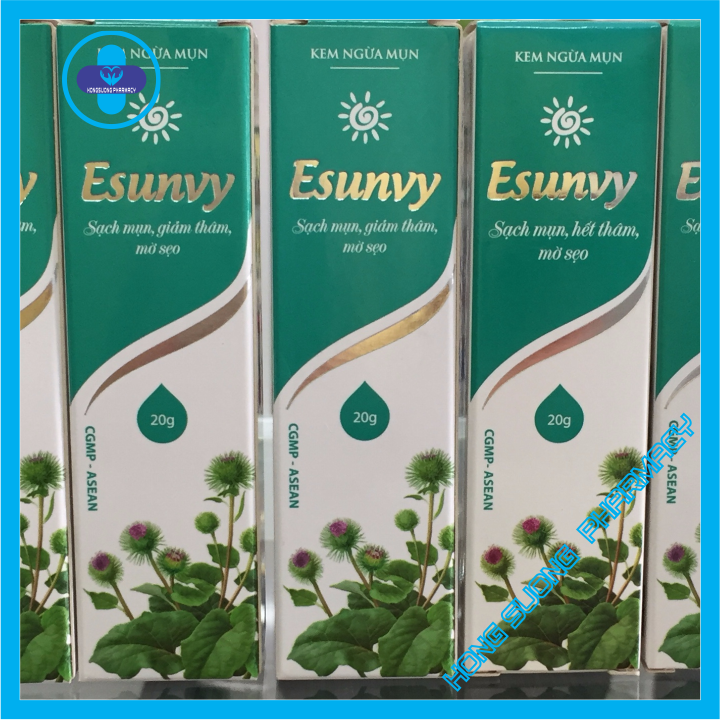 Kem ngừa mụn Esunvy - Sạch mụn, Hết thâm, Mờ sẹo