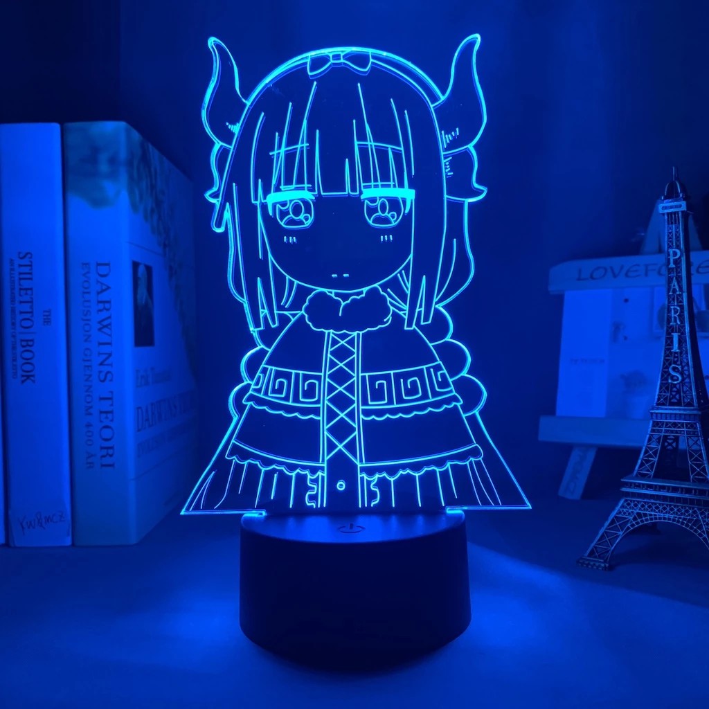 [HCM]Đèn Led 3d Hình Anime Trang Trí Phòng