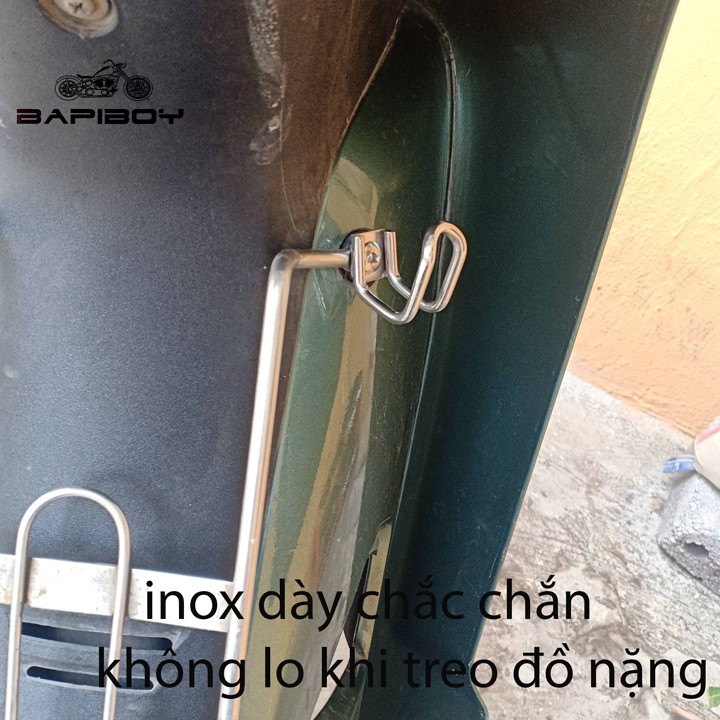 Móc Treo Đồ Xi Inox Không Rỉ Sét