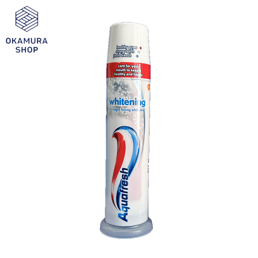 Kem đánh răng Aquafresh UK dạng ống 100ml (có 2 loại)