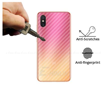 Miếng dán mặt lưng vân cacbon mi8 / mi 8se / mi 8 lite hót