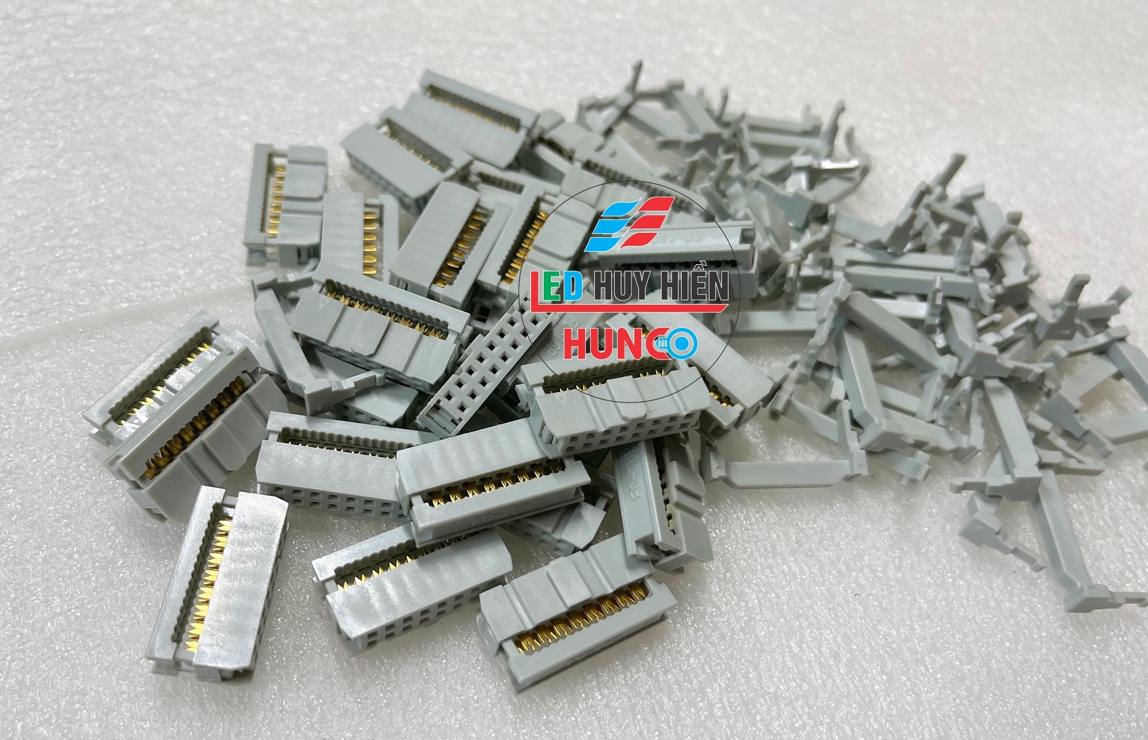 Cáp Module Led 16 sợi cuộn 75M, Kìm bấm cáp, Đầu cáp