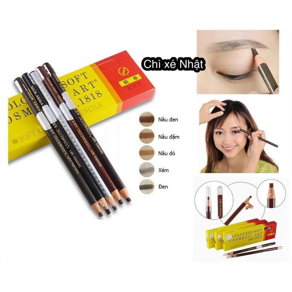Chì Xé Kẻ Chân Mày Coloured Soft Cosmetics Art