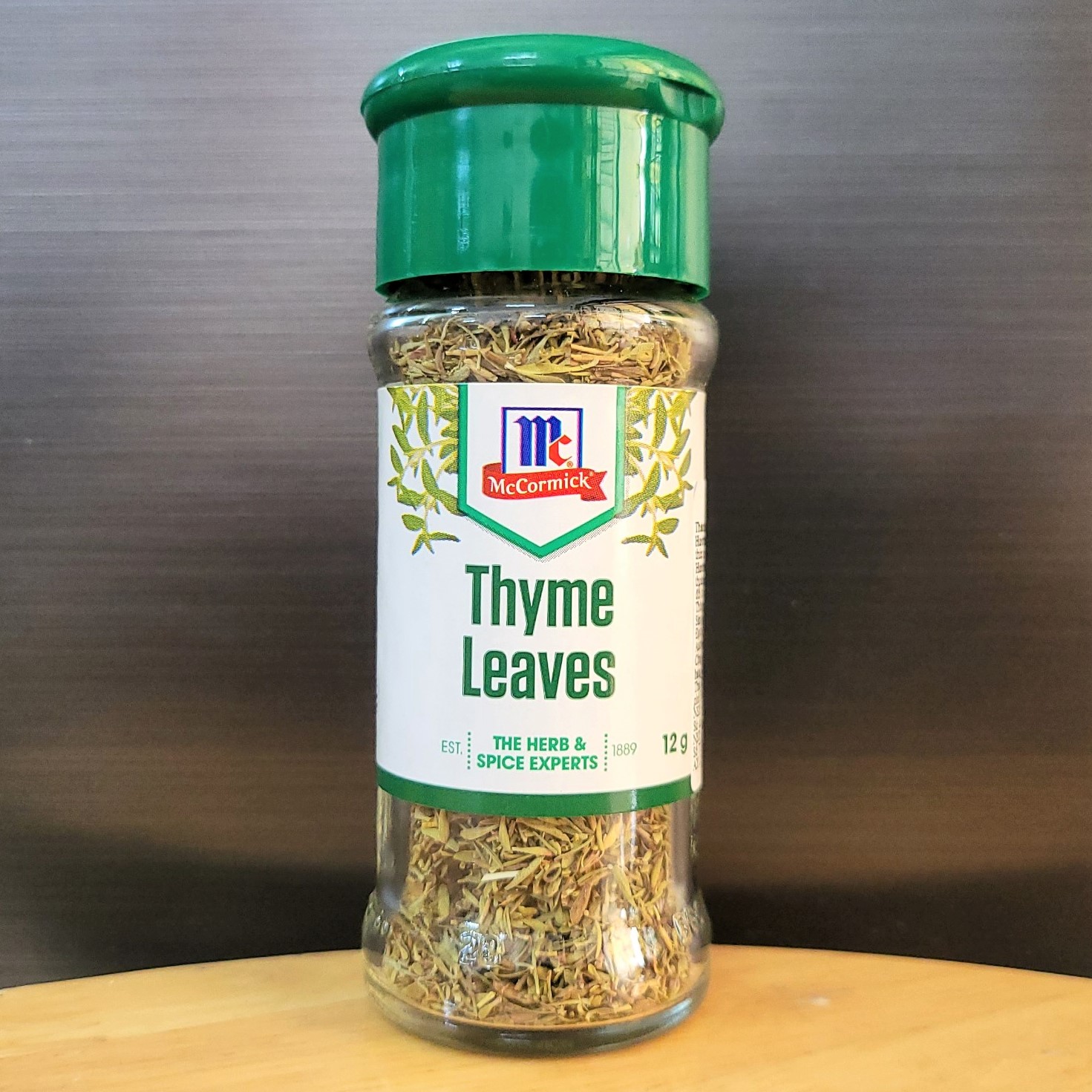 MCCORMICK - Lọ THYME 12g - LÁ HÚNG TÂY / ÚC / Thyme Leaves The Herb & Spice Experts