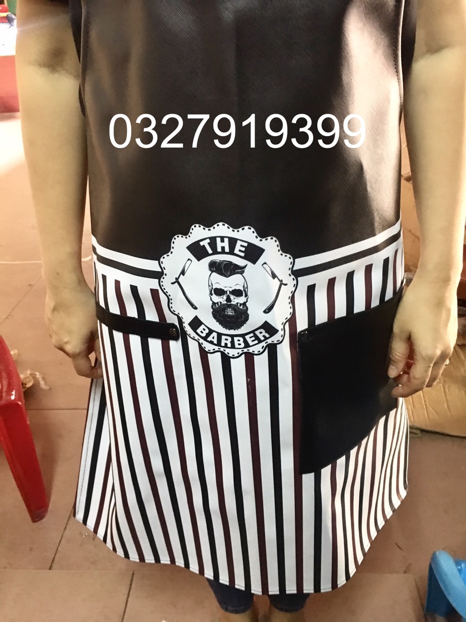 Tạp dề mặc làm tóc BARBER