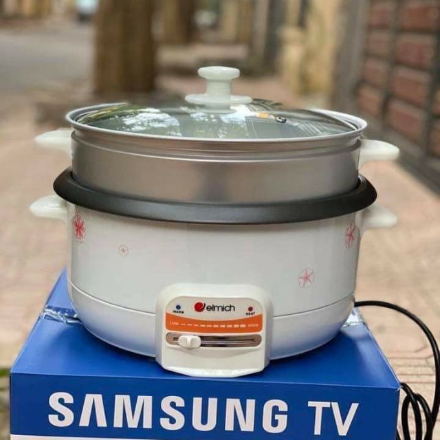 NỒI LẨU-HẤP ĐIỆN ĐA NĂNG ELMICH EL-3566 ( HKM SamSung)