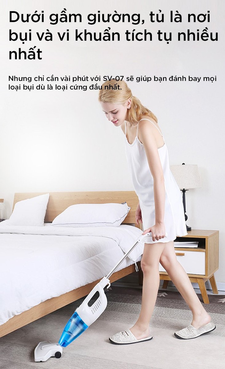 [HCM]Máy hút bụi cầm tay mini Perfect - PF-SV07