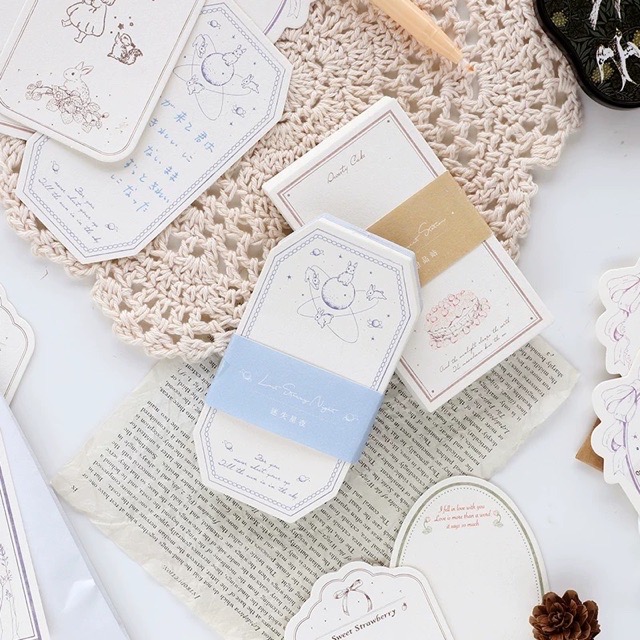 Set 30 Labels Dày Để Trang Trí