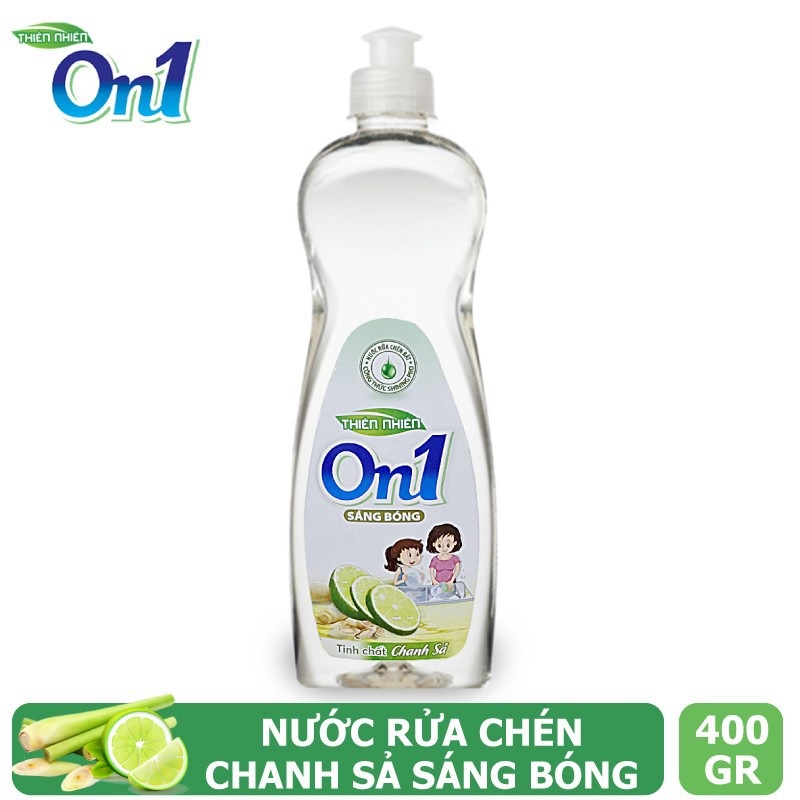 Nước rửa chén ON1 hương chanh sả 400g C2ON1