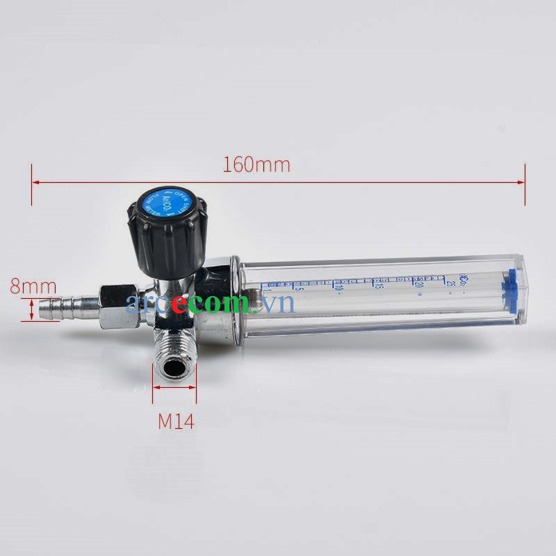 Cụm cột đo lưu lượng đồng hồ khí Ar/CO2/Oxy