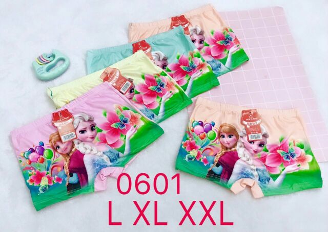 SET 5 QUẦN CHIP ĐÙI ELSA CHO BÉ (7-25kg)