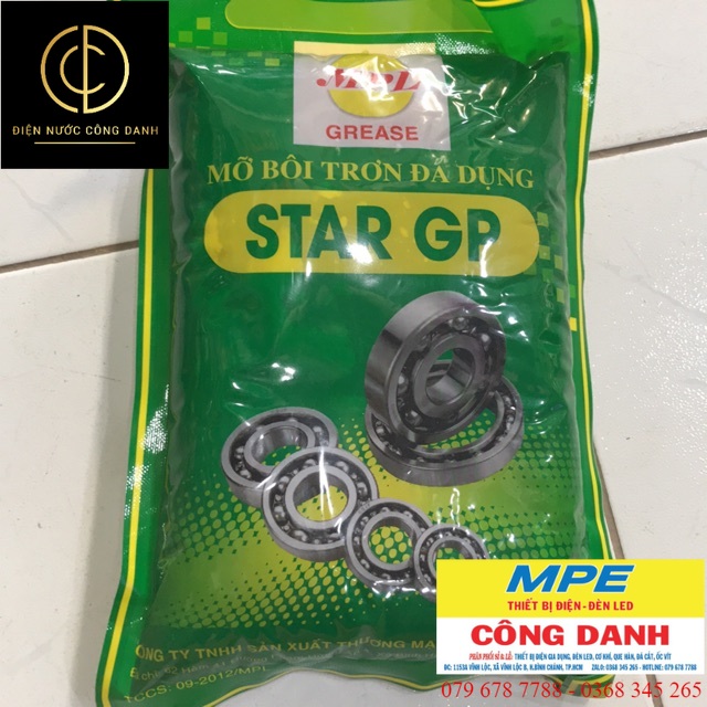 Mỡ bò star gp chịu nhiệt cao cấp 1kg