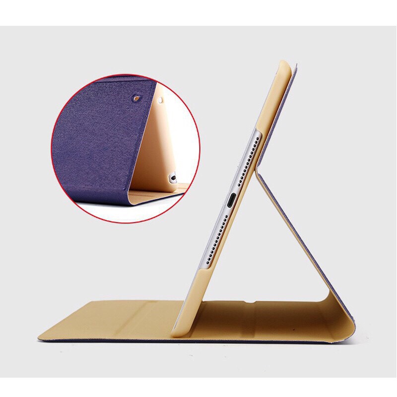 Bao da ipad 2017/2018/gen 5/6/Air 1/2 tháp