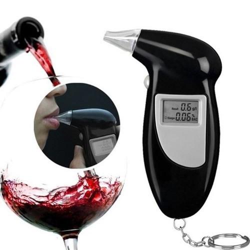 Máy đo nồng độ cồn Alcohol Tester máy kiểm tra độ cồn trong hơi thở cầm tay LCD chất lượng đo nhanh tự kiểm tra độ cồn tại chỗ bảo đảm an toàn trước khi lái xe