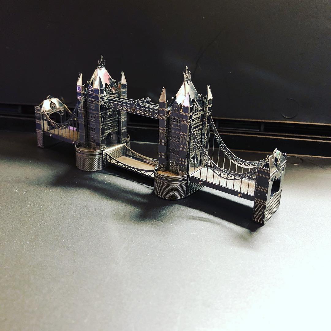 Mô Hình 3D Kim Loại Lắp Ráp Cầu Tháp Luân Đôn [Chưa Lắp]