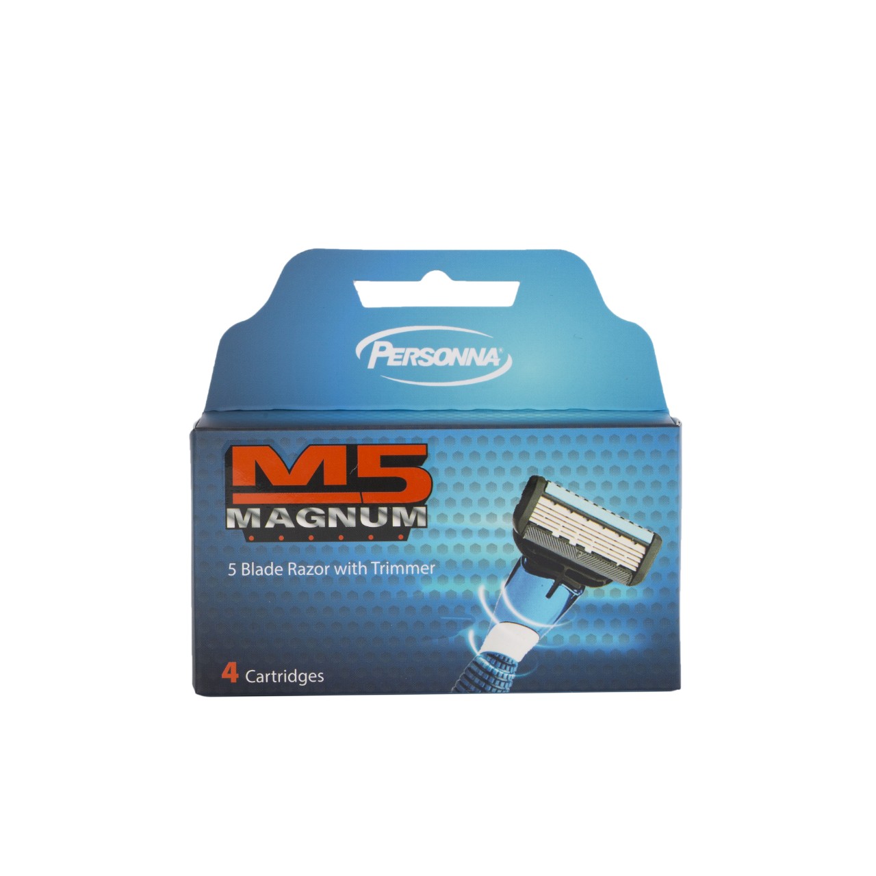 Hộp 4 lưỡi dao cạo râu M5 magnum (Hàng nhập khẩu Mỹ)