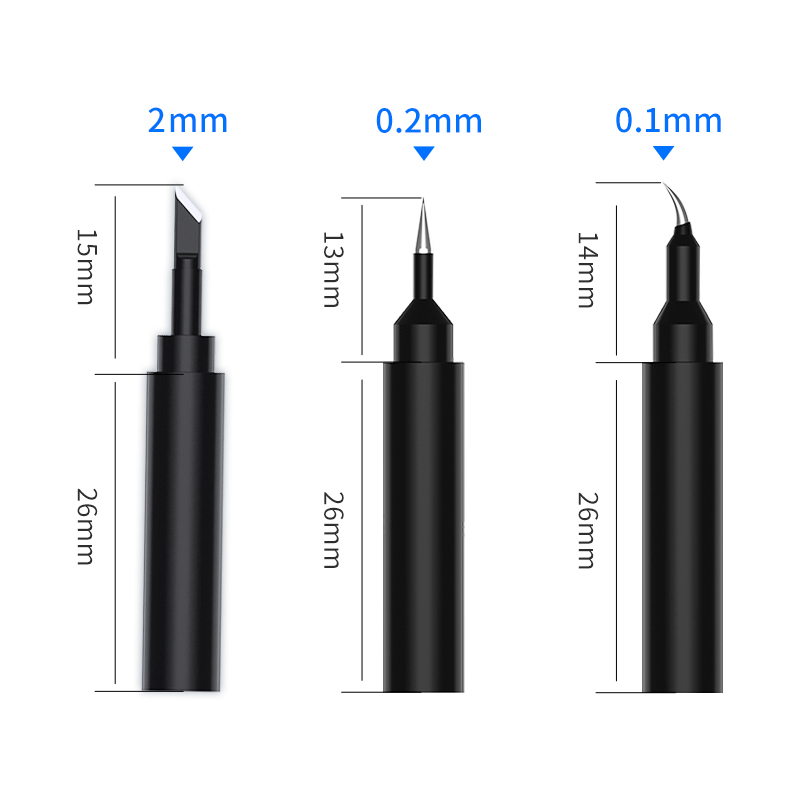 Mũi hàn Aixun 936 hàng xịn ( Mũi dao / Mũi Cong / Mũi Thẳng )
