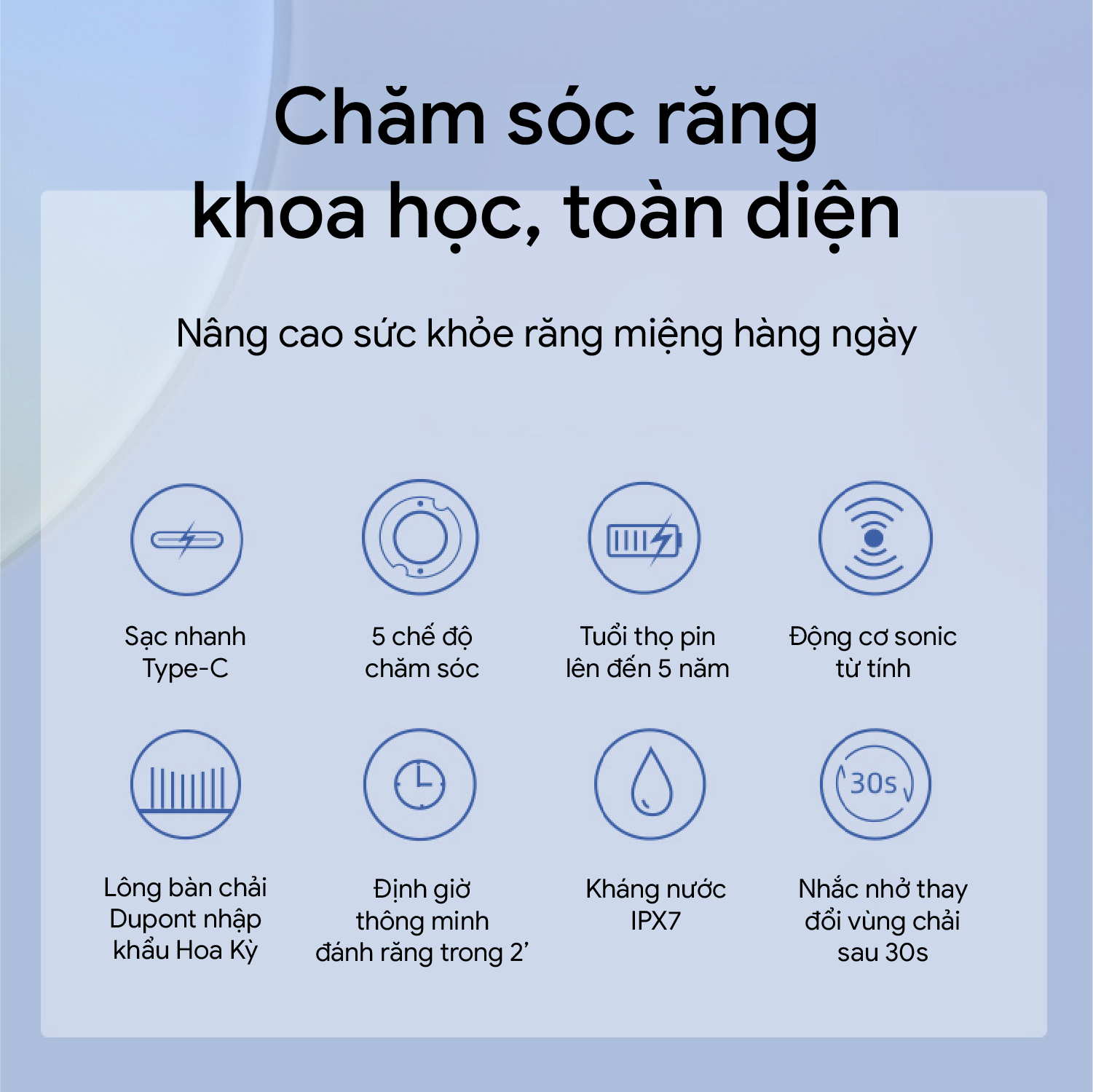 BÀN CHẢI ĐIỆN CHÍNH HÃNG MJ- K05