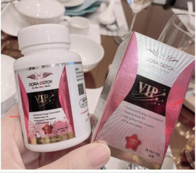 Giảm cân Dora Detox VIP(giảm 4_6k.g)