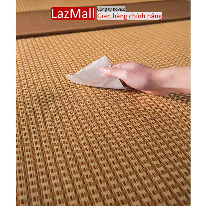 Chiếu Điều Hoà Gấp Lụa, Chiếu Mây Điều Hòa Cao Cấp 2 Mặt Mây Và Lụa