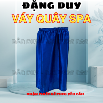 Váy Quây Spa | Chất Liệu Lụa Mát Sang Chảnh Nhiều Màu Để Chọn