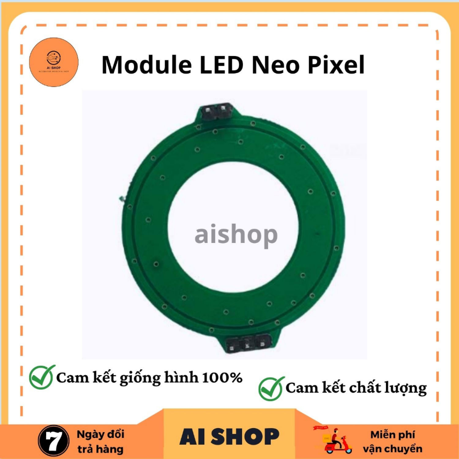 Mạch Module LED Neo Pixel 12 LED RGB
