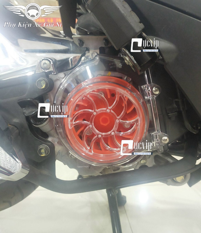 [HCM]Combo Quạt Gió trong suốt Và Cánh Quạt Màu Cho Vision 2014 - 2020 MS3515