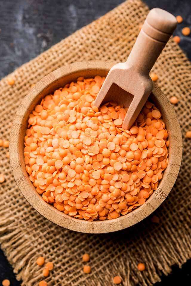 Masoor Dhaal - Dhaal Indian - Đậu Lăng đỏ Masoor Daal   - Orange Dhaal (500g - 1kg)