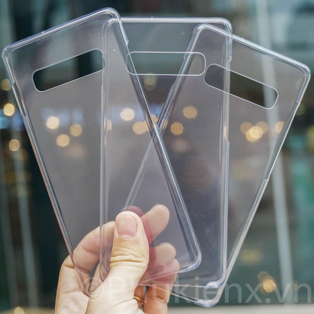 Ốp Galaxy S10 Plus Clear cover trong suốt theo máy