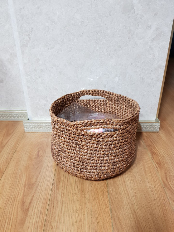 DENDY Crochet Summer Bag Hat Yarn 3oz. Light Beige