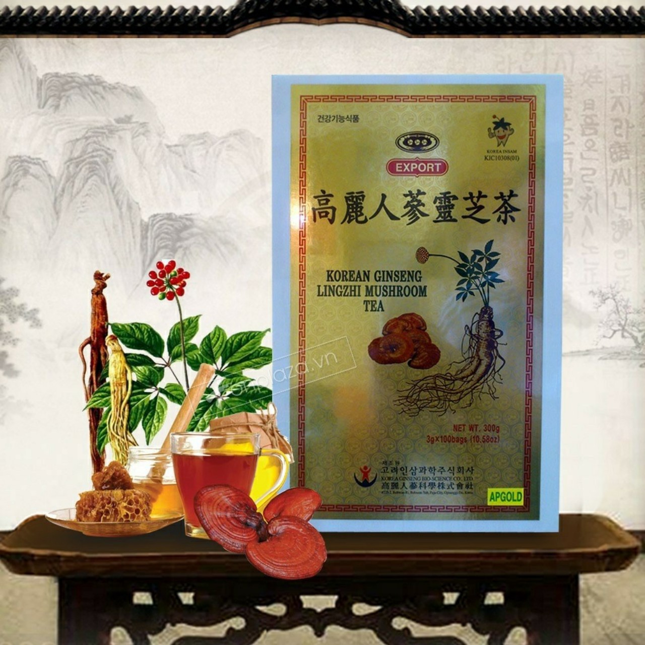 TRÀ SÂM LINH CHI BIO