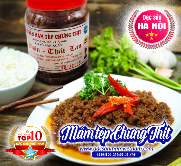 Mắm tép chưng thịt Hàng Bè - Bà Phán Thái Lan