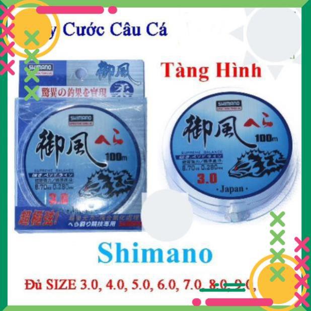 Xả hàng cước câu cá siêu bền shimano đủ size