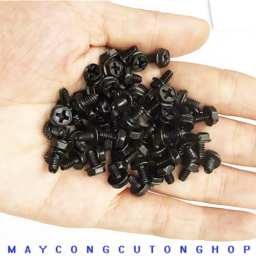Ốc Gắn Ổ Cứng, Vga, Bộ Nguồn, Nắp Case....ỐC ĐEN