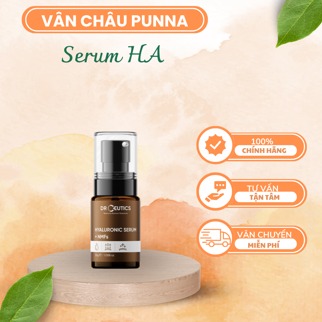 [Chính Hãng] Tinh Chất HA Drceutics Cấp Ẩm Và Căng Bóng Da Hyaluronic Acid + NMFs HA Basic Drceutics