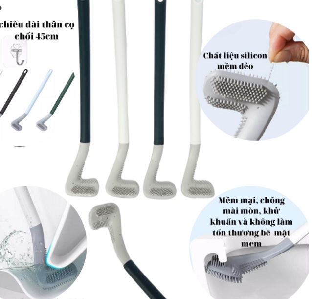 CHỔI CỌ TOLET SILICON