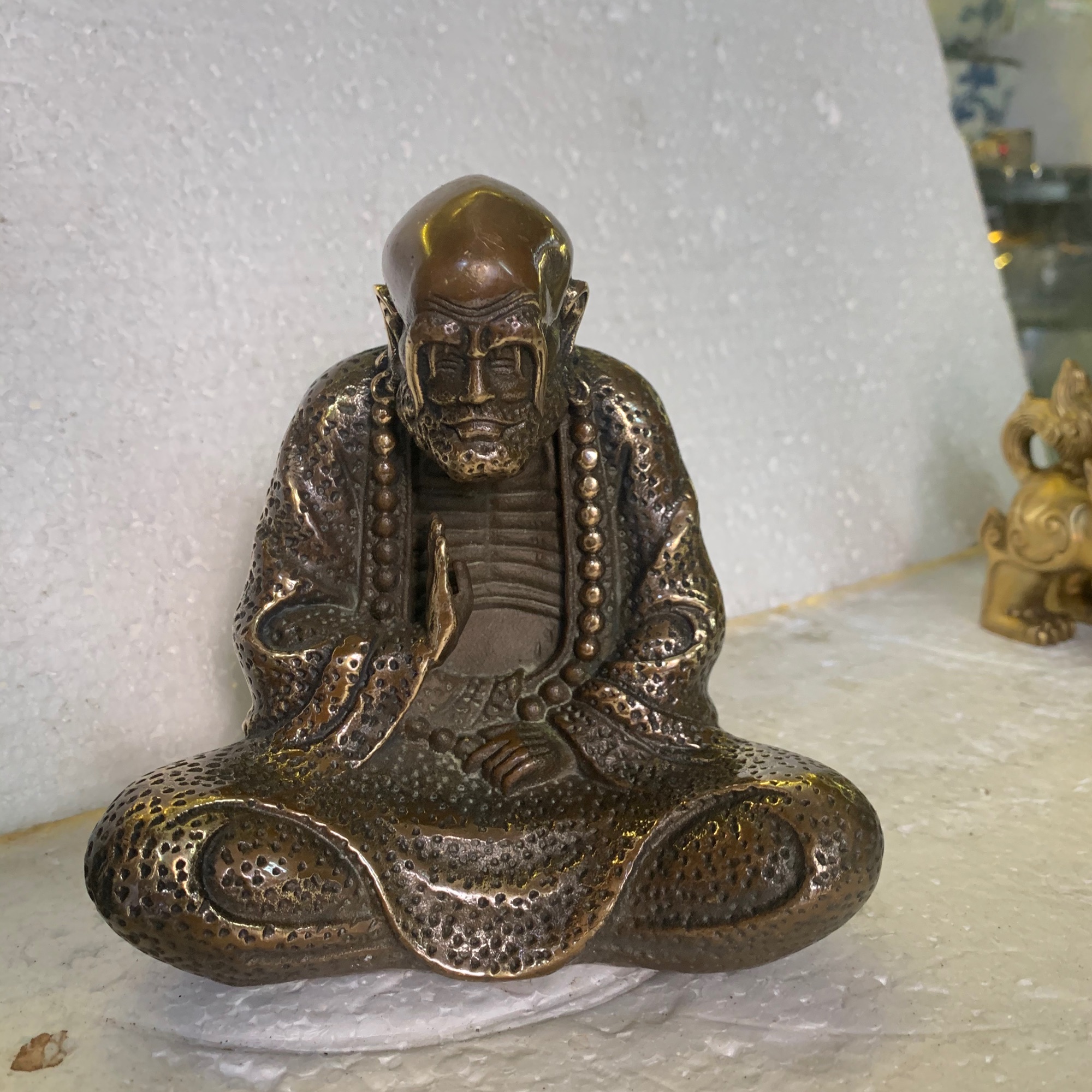 Tượng đạt ma tổ sư bằng đồng