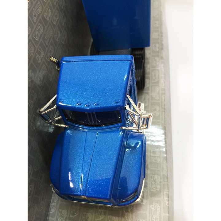 ĐỒ CHƠI TRẺ EM MÔ HÌNH XE CONTAINER ĐẦU SẮT CAO CẤP