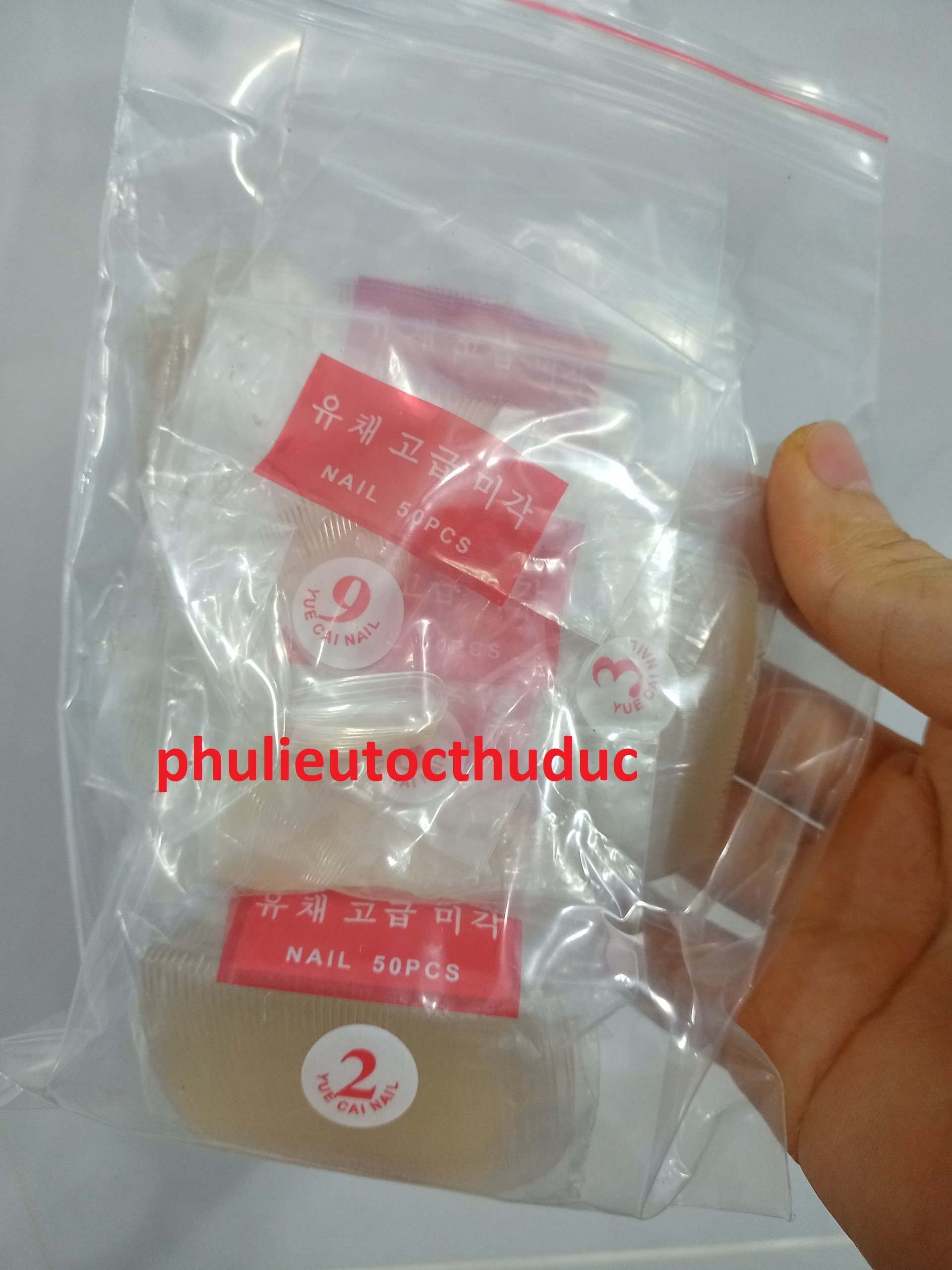 500 móng/bịch Móng tay giả dùng để nối móng