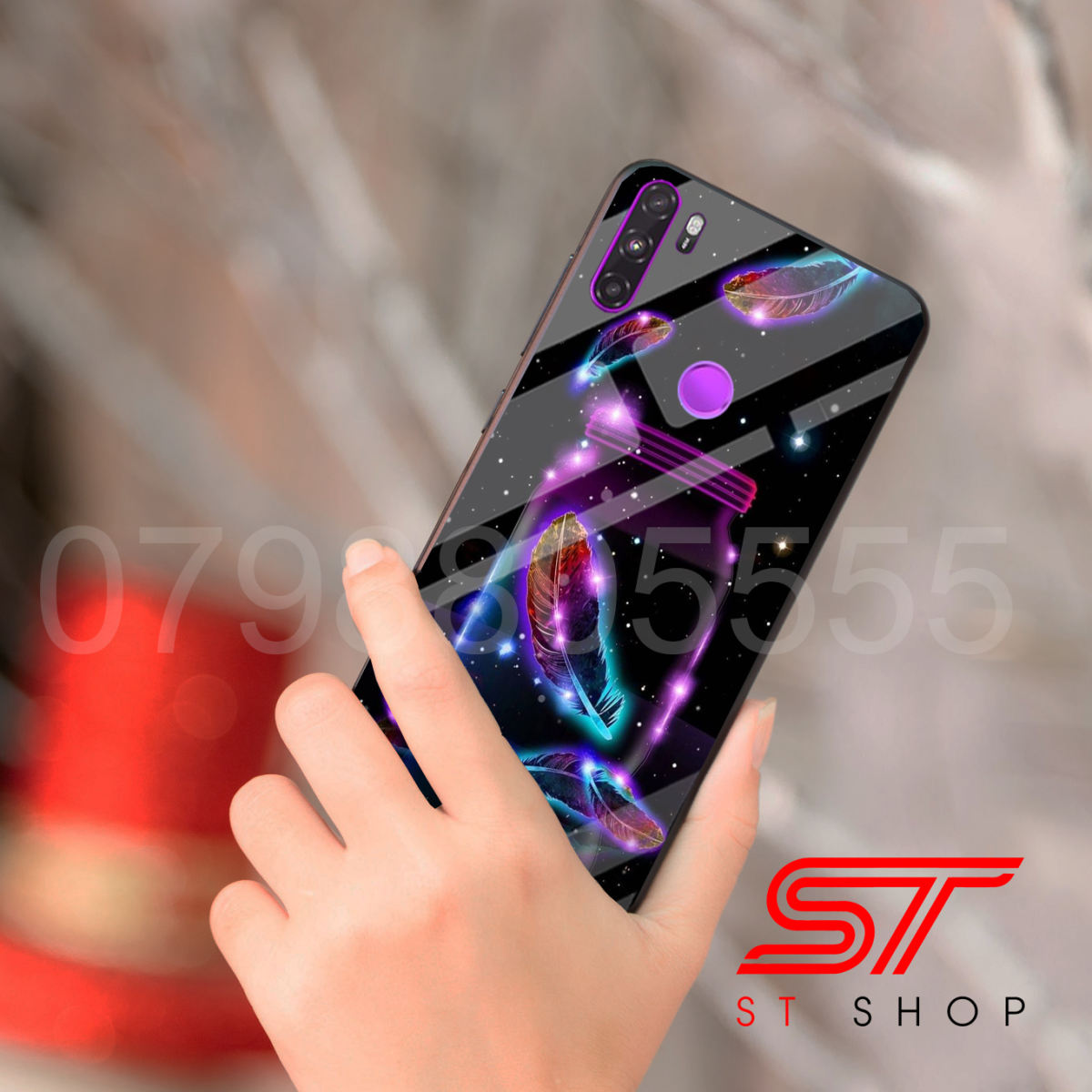 [ 6 Mẫu ] Ốp lưng kính cực đẹp dành cho Vsmart Active 3