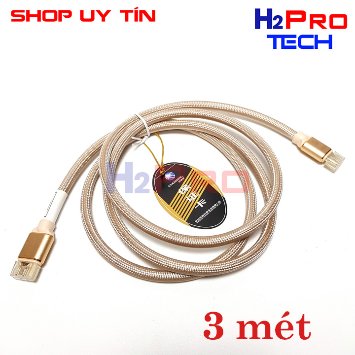 Dây hdmi hỗ trợ 4k uhd và 3d cao cấp choseal aq5104 dài 1.5m, 3m, 5m| dây cáp hdmi 4k