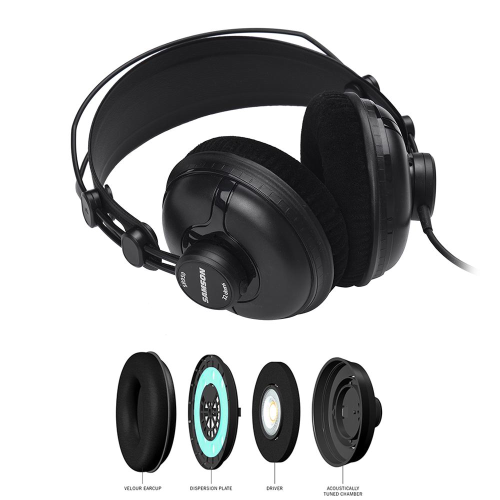 Samson SR950  - Tai Nghe Kiểm Âm, Chụp Tai Studio