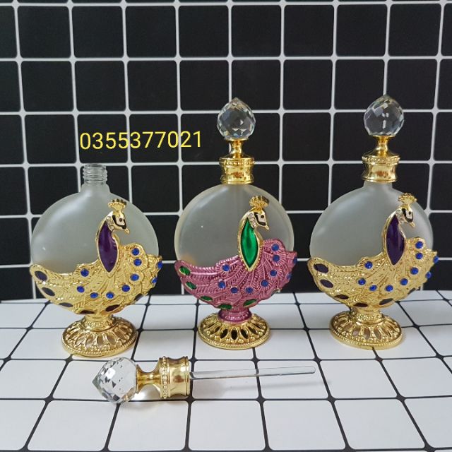 Tinh Dầu Nước Hoa Dubai Hình Chim Công 35ml